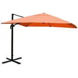 MCW Ampelschirm A96 3x3m Alu Terracotta ohne Ständer