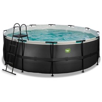 EXIT TOYS Black Leather Pool rund