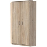 Sconto Eckschrank Click ¦ holzfarben ¦ Maße (cm): B: 95 H: 198 T: 95