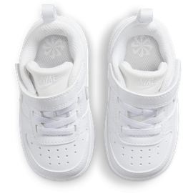 Nike Court Borough Low Recraft (TD) Sneaker, White/White-White, 23.5 EU