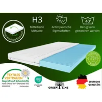 Marpur Matratzentopper mit Massageschicht 100 x 200 cm weiß