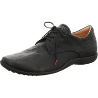 THINK! Stone chromfrei gegerbte nachhaltige Halbschuhe, schwarz