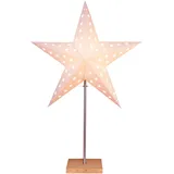 Star Trading Tischlampe Leo Weiß 3 St.