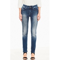 GARCIA Slim-fit-Jeans »Caro slim curved«, blau
