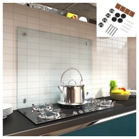Feel2Home Küchenrückwand Küchenrückwand Spritzschutz Fliesenspiegel Wand versch. Größen/Farben, (Premium-Küchenrückwand), Spritzschutz weiß