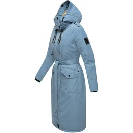 Navahoo Wintermantel hellblau M