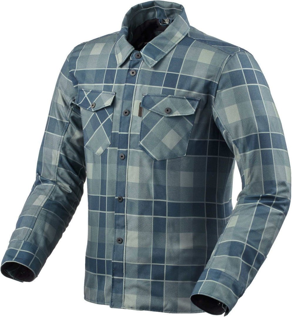 Revit Bison 2 H2O Motor shirt, blauw, L