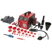 KS Tools 550.1470 Nebelmaschine zur Lecksuche mit 2 Ah Akku 36-tlg