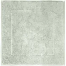 framsohn frottier Badteppich Uni Basic Hotelmatte Grün 67 x 67 cm