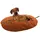 Karlie Hundekissen Ziva Oval 50 x 40 cm terrakotta