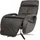MCW Relaxsessel MCW-L11 Leder 70 x 109 x 147 cm Schwarz mit Liegefunktion