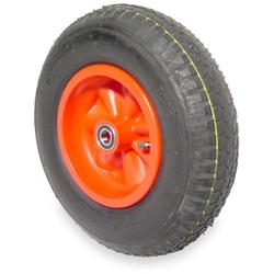 BERG Gokart Ersatzteil Komplett-Rad rot 8 Zoll 4.80/400-8