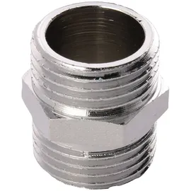 SANITOP-WINGENROTH Doppelnippel verchromt 1/2'
