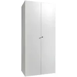 WIMEX Drehtürenschrank Multiraumkonzept 80 x 185 x 54 cm Weiß