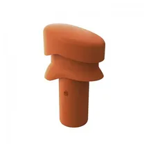 Klüber Belüfterrohr Dn100 Kurz Rot Dach Entlüfter Dachlüfter Sanilüfter