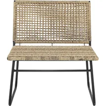 Bloomingville Loungesessel Vallone Polyrattan 0 x 0 x 0 cm Braun