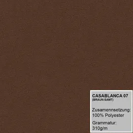 A&J MöbelLand Berg 120 x 200 cm Braun