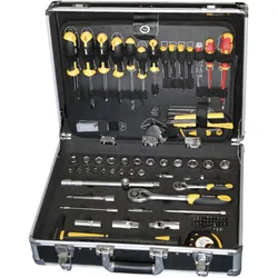 TECH-CRAFT® Werkzeugkoffer 130 tlg. Heimwerker-Set Werkzeugtasche Werkstattkoffer