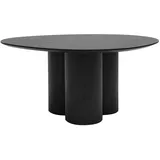 miliboo Design-couchtisch Schwarz Hollen