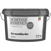 Schöner Wohnen Grundfarbe Weiß 2,5 l