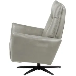 Ravensberger Werkstätten Sessel Atlanta Leder 80 x 107 x 83 cm Grau elektrisch