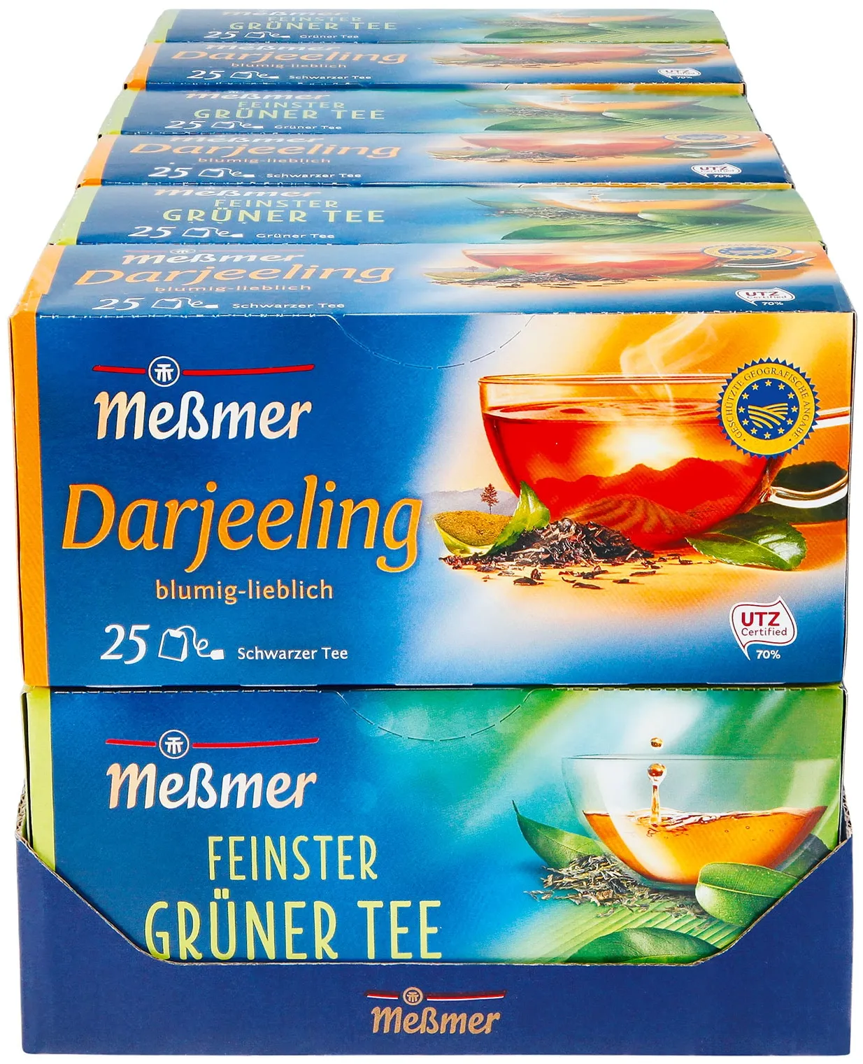 Meßmer verschiedene Sorten 43,75 g, 12er Pack