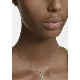 Swarovski Kette Chroma gold / grün / weiß