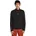 Fleecepullover schwarz S