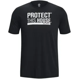 Under Armour Protect This House T-Shirt Herren 001 black/white L