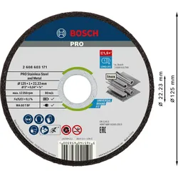 BOSCH Trennscheiben Standard for Inox