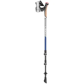 Leki Traveller Carbon Stöcke - Midnight Blue / Dark Metallic / Light Anthracite / White - 90-130 cm