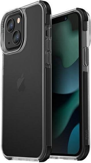 Uniq Unique case Combat iPhone 13 mini 5.4 quot; black (iPhone 13 mini), Smartphone Hülle, Transparent