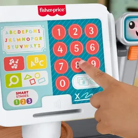 Mattel Fisher-Price elektrisches Lernspielzeug für Kleinkinder Lernspaß Meine erste Spielkasse