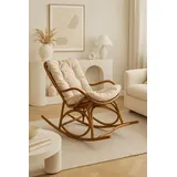 moebel-direkt-online Schaukelsessel Cordula braun