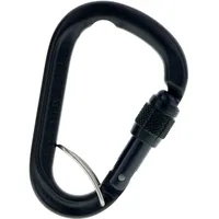 Austrialpin HMS-Karabiner Grau/Schwarz