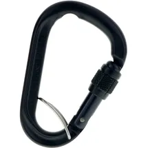 Austrialpin HMS-Karabiner Grau/Schwarz