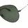 Ray-Ban Aviator Large Metal RB3025 004/58 58-14 gunmetal/polarized green classic