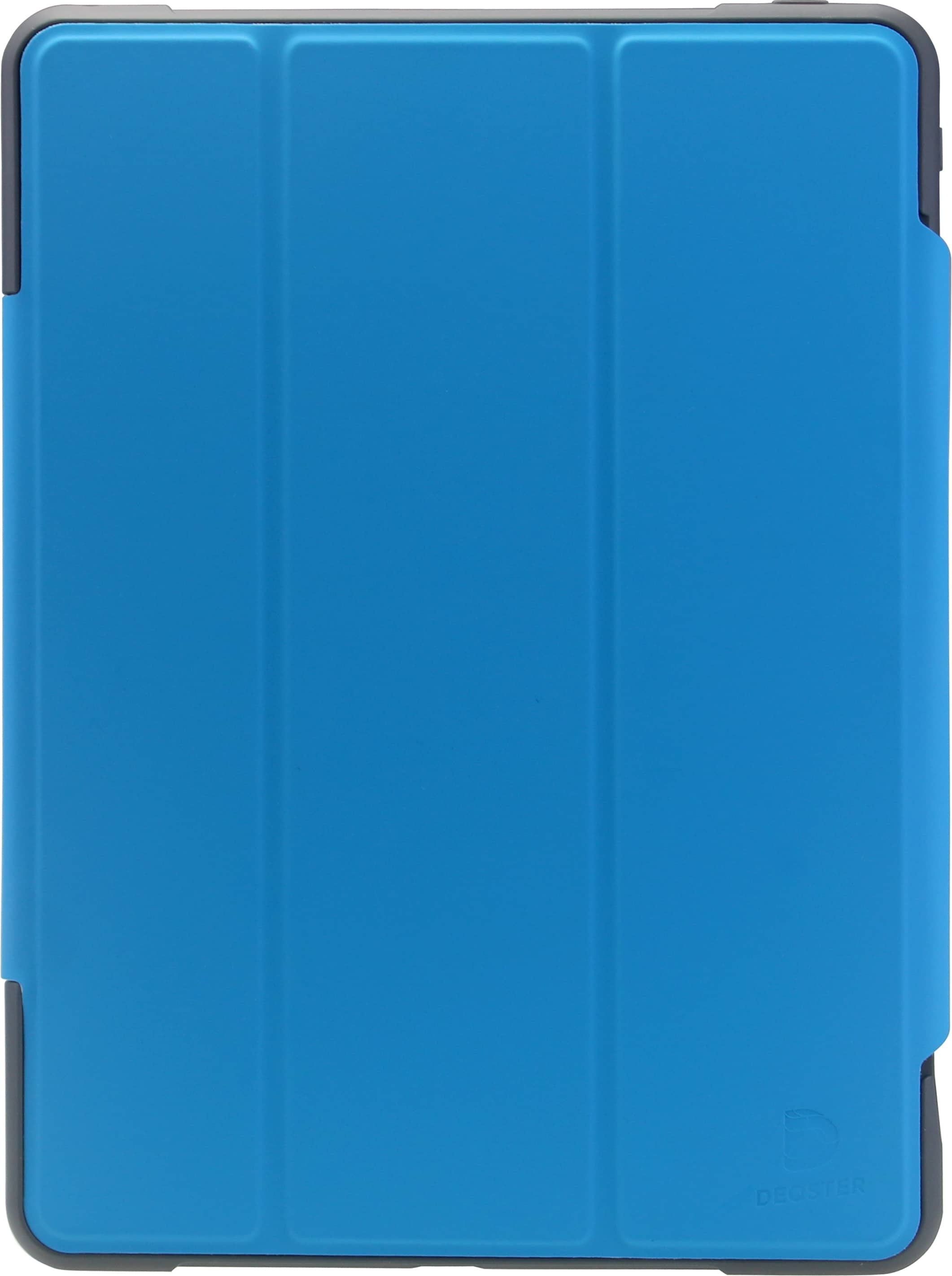 Deqster Rugged Case 2021 #RQ1 Bright Azure 10,2'''' iPad (IPad 10,2” IPad Pro Air 10,5”), Tablet Hülle, Blau