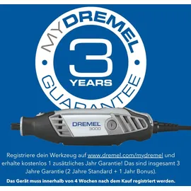 DREMEL 3000-1/25 EZ inkl. Koffer + Zubehör F0133000JP