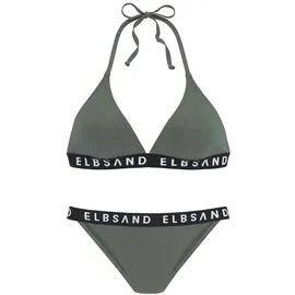 ELBSAND Balconette-Bikini Damen Oliv 38 Cup C/D