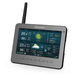 BRESSER zusätzliche / Ersatz-Basisstation für die WLAN HD TFT 7-in-1-Profi-Wetterstation 7003500