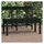 vidaXL Gartenbank 109 x 44 x 45 cm Schwarz