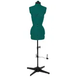 adjustoform Schneiderpuppe - Schneiderbüste Supa Fit "S" (verstellbar / türkis) blau