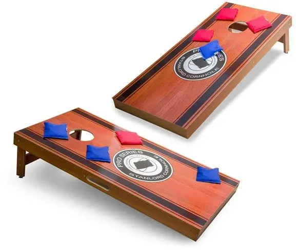 Cornhole Pro original mit Pro Wurfsäckchen