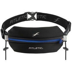 Fitletic Laufgürtel Fitletic – Laufgürtel „Neo 1“ für Handy, Sportgürtel, Fitnessgürtel Premium Laufausrüstung blau|schwarz