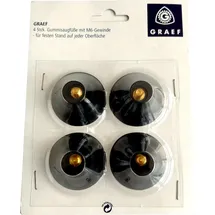 Graef Gummisaugfüße 4 St.