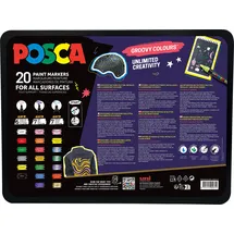 Posca Acrylmarker 20 St. Groovy Colours