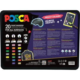 Posca Acrylmarker 20 St. Groovy Colours