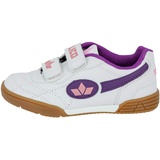 LICO Bernie V Unisex Kinder Multisport Indoor Schuhe, Weiß/ Lila/ Rosa, 41 EU