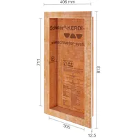 Schlüter Systems Schlüter Kerdi Board N Einbauelement für Duschablage Duschregal Duschnische